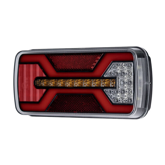X-Spider LED Rear Light + Fog Light | 5P Bayonet | Left