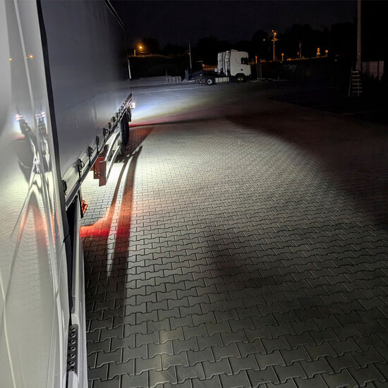 LED Manoeuvring Lamp CRP1 Rectangle 2200LM + Cable