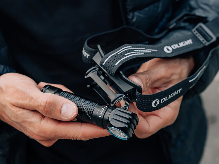 Olight Perun 3 Taschenlampe + Stirnlampe