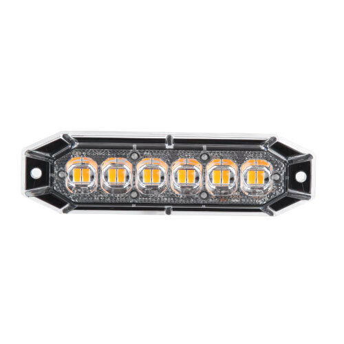LED Warning Light Orange 12-24V | 12 LED