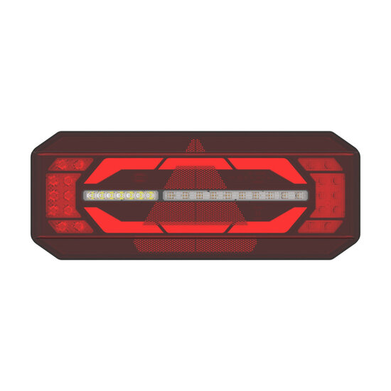 Dasteri DSL-6005TRB 5-Light Functions LED Taillight Left | Black