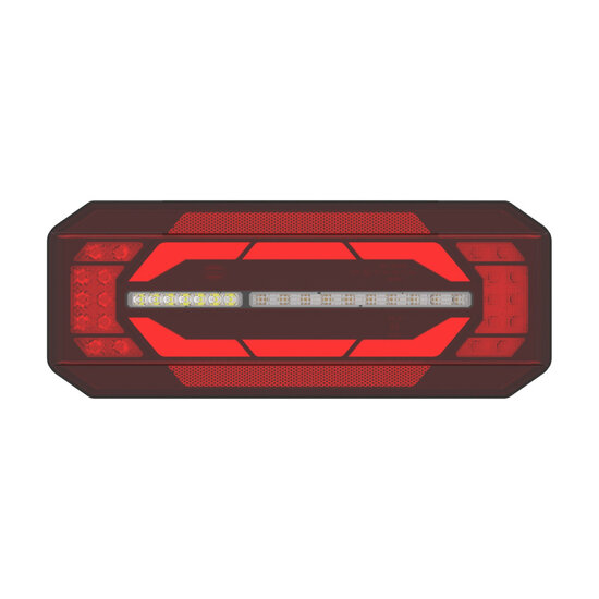 Dasteri DSL-6005B 5-Light Functions LED Taillight Left | Black