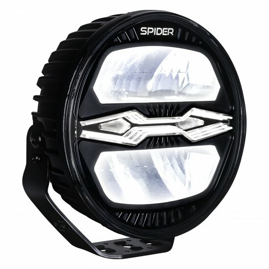 X-Spider Ninja LED Spotlight Round | DRL + LED Flasher