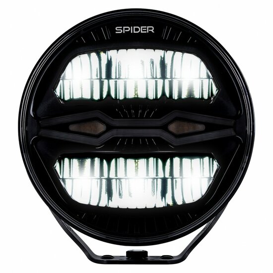 X-Spider Ninja LED Spotlight Round | DRL + LED Flasher