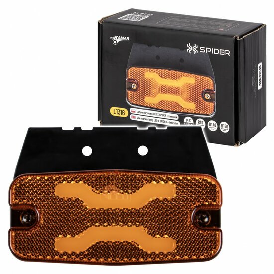 X-SPIDER LED Orange Marker Light + Turn Signal | L1316