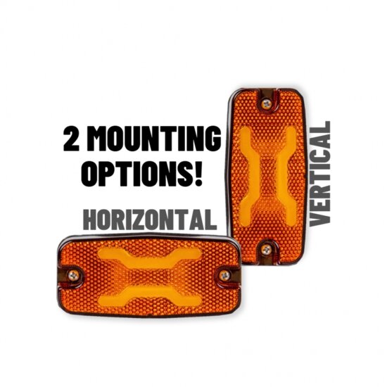 X-SPIDER LED Orange Marker Light + Turn Signal | L1316