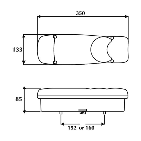 Dasteri Rear Light 6 Functions Right | R-2060