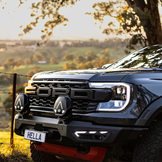 HELLA Antares FF 9&rdquo; LED driving beam High-Boost warning light