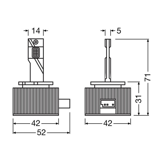 Osram D3S LED LAMP LEDriving HL EASY XEN 