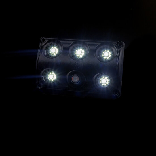 Horpol LED Interior Lamp Black 12-24V | With Switch