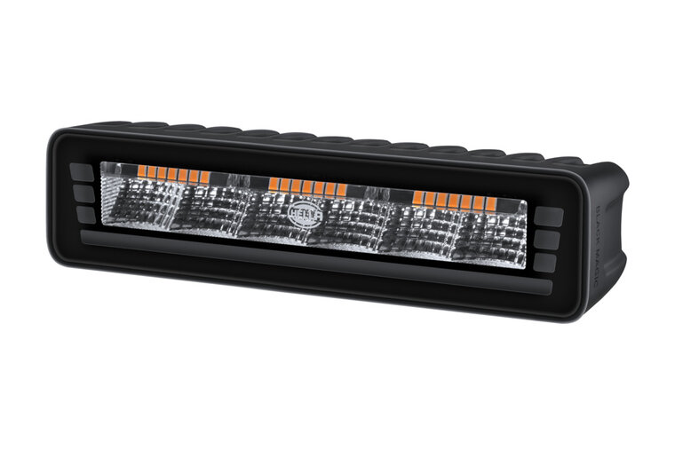 HELLA Black Magic Edgeless Pro Mini 7 inch LED Lightbar | 2,154 lumens