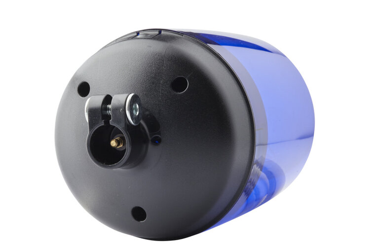 HELLA KL7000 24V Blue Revolving Beacon | pipe mount