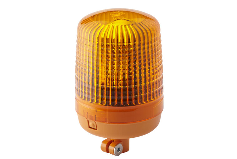 HELLA KL7000 24V Amber Revolving Beacon | pipe mount