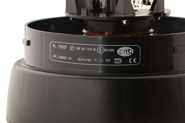 HELLA KL7000 12V blaue Rundumleuchte | Aufbau