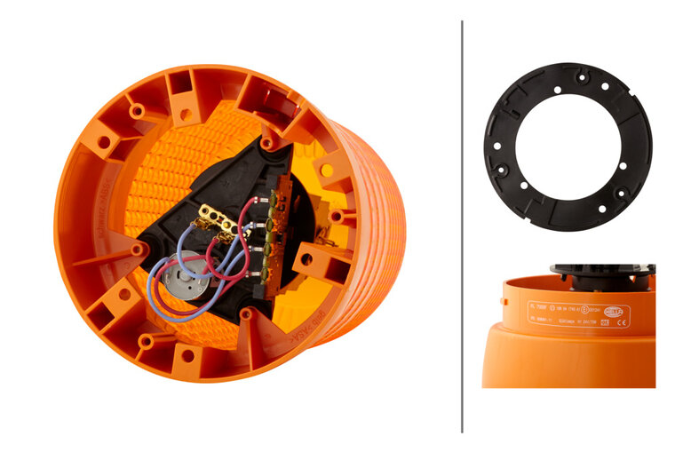 Hella Halogen Beacon Orange KL7000 24V | 2RL 008 061-111
