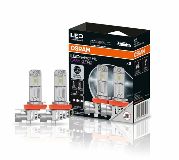 Osram H8/H11/H16 LED Fog Light Set 12 volt