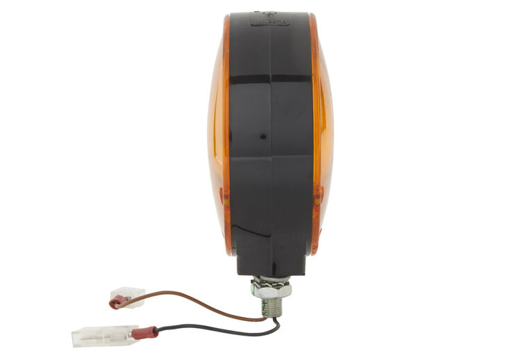 HELLA Pablo 118 mm Orange Mirror Light | 12/24V