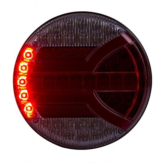 Horpol LED Rear Lamp NAVIA Round &Oslash;140mm | LZD 2341