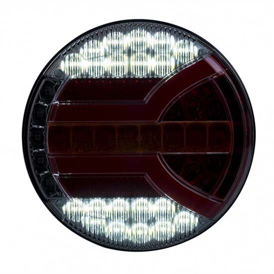Horpol LED Rear Lamp NAVIA Round &Oslash;140mm | LZD 2341