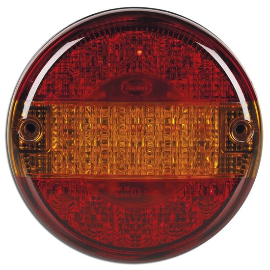 Rear Led Lamp Round &Oslash;140mm