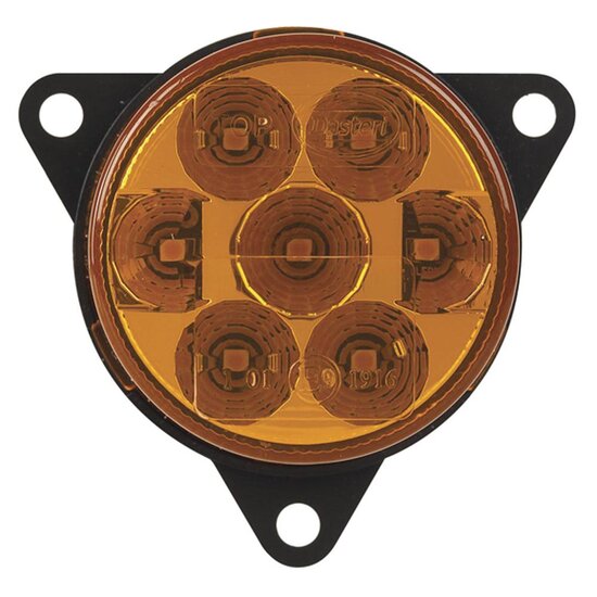 Led Rear Direction Indicator Lamp Transparante Lens | Round &Oslash;58mm