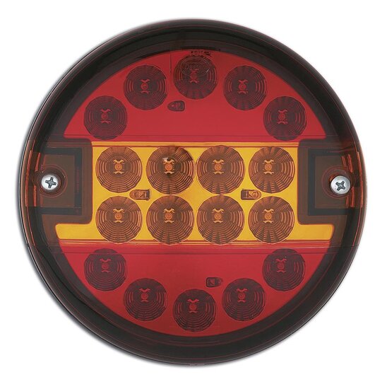 3-Functions Rear LED Lamp | Round &Oslash;140mm