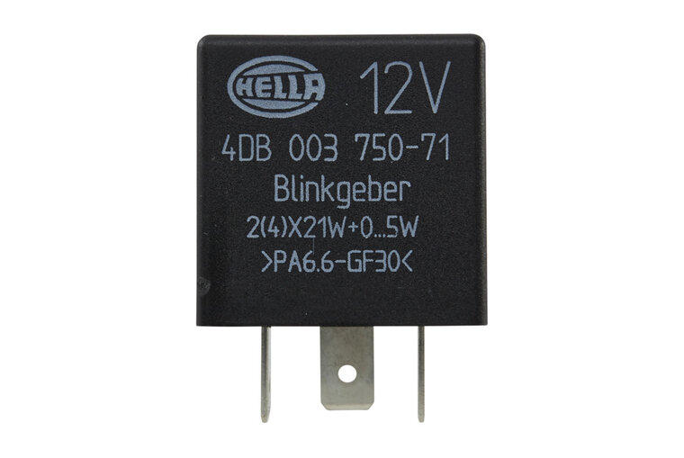 HELLA 4DB 003 750-711 12V 3-Pin Flasher Relay