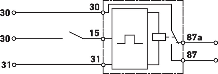 Hella Time Relay 12V | 5HE 996 152 151