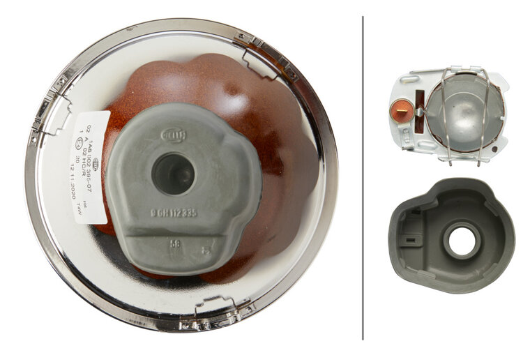 HELLA 1A6 002 395-071 7 inch halogen headlamp | H4/T4W 12V