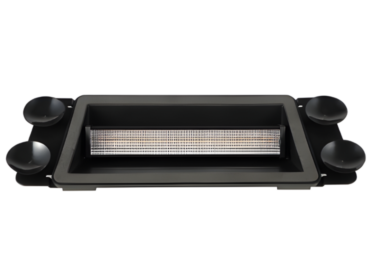 LED Window Warning Light with Suction Mount | Amber