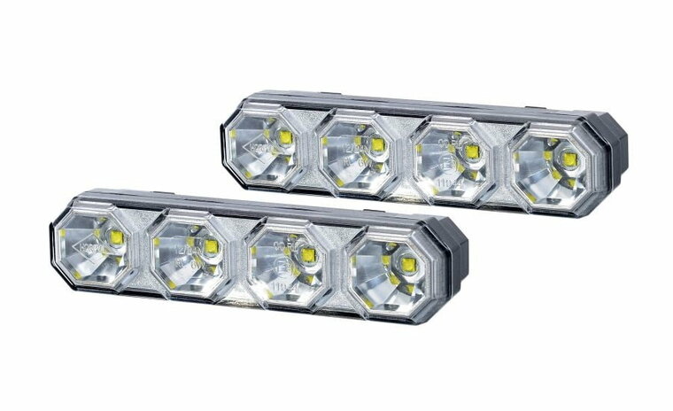 Horpol LED Daytime Running Light Set With 4 LEDs 12/24V | LDR-2106