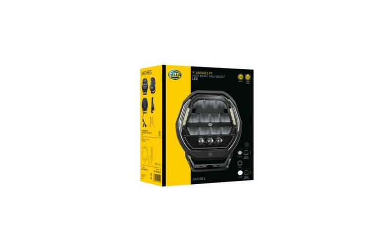 HELLA Antares FF 9 inch LED driving light | 10,200 lumens High-Boost