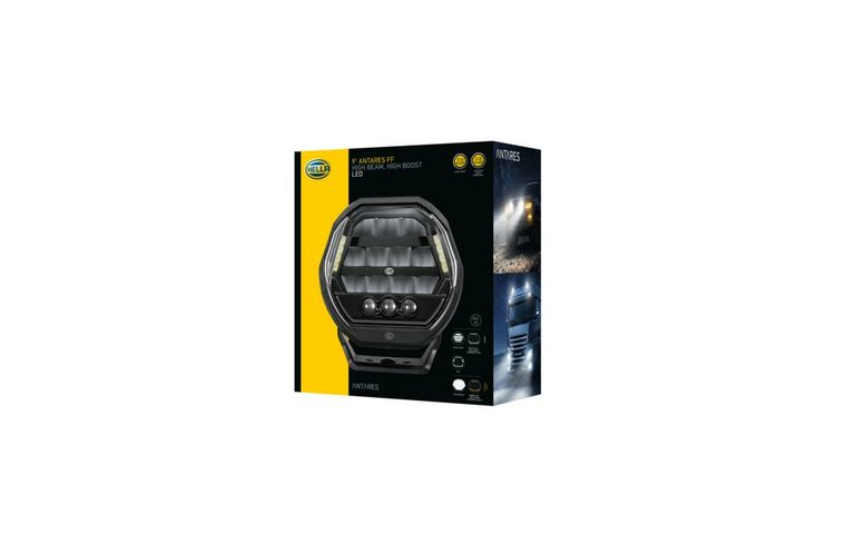 HELLA Antares FF 9 inch LED driving light | 10,200 lumens High-Boost
