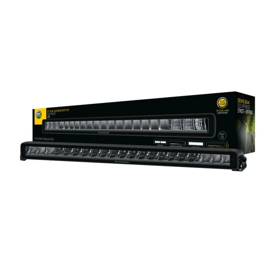 HELLA Black Magic Edgeless Pro 20 inch LED Lightbar | ECE High Beam