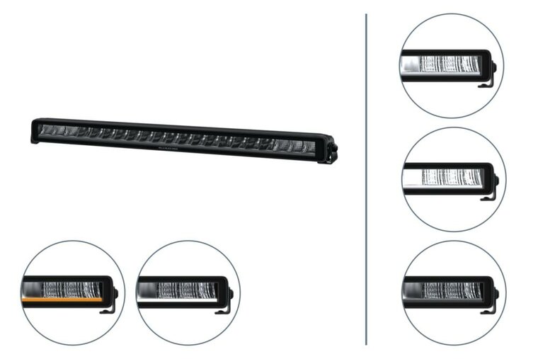 HELLA Black Magic Edgeless Pro 20 inch LED Lightbar | ECE High Beam