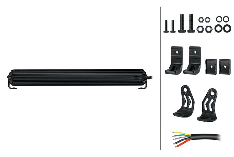 HELLA Black Magic Edgeless Pro 21.5 inch Double Row LED Lightbar | 4,870 Lumens
