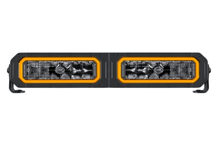 HELLA Black Magic Tough Pro Twin 18" LED Lightbar | 1,800 Lumens