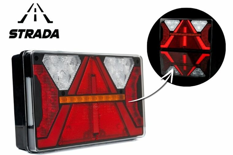 HORPOL STRADA LZD 2830 LED rear light right | 5-pin bayonet