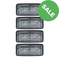 4x Inbouw LED Werklamp John Deere