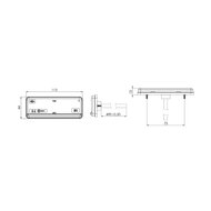 Horpol LED Markeringslamp Oranje + Richtingaanwijzer Met Bevestigingsbeugel LKD 2511