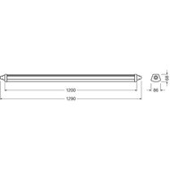 6x Ledvance 55W/4000K 150cm | Vervangt 2x58W