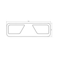 Fristom FT-700 LED Achterlicht Links 5-Functies 24V