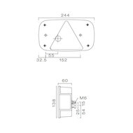 Aspöck Multipoint III Rear Lamp Left
