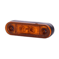 Horpol LED Markeringslamp Oranje Platte Montage LD-957