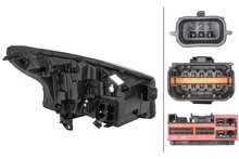 Hella Koplamp Renault Trafic III 14- Links | 1EX 014 031-091