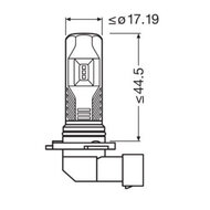 Osram H10 LED Mistlamp Set 12 volt