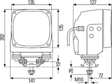 Hella Werklamp AS 300 Xenon | 1GA 996 242-521