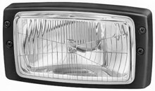 Hella Werklamp inbouw W186 Met Gloeilampen 24v | 1GD 996 018-587