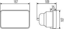 Hella Grootlicht Audi 200 79-81 | 1KB 003 177-291