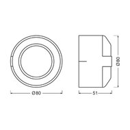 Osram Ledriving Dop Set LEDCAP09